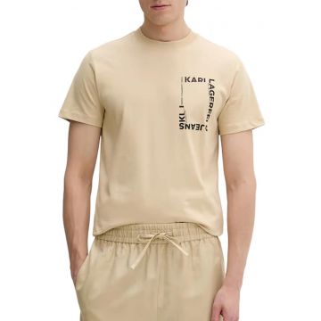 Tricou barbati  B2M17046 S INTL Bej