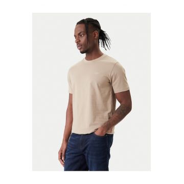 Tricou Barbati -  Bumbac - Bej simplu