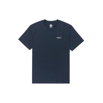 Tricou barbati -  bumbac organic - bleumarin -