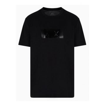 Tricou de barbati  bumbac - negru