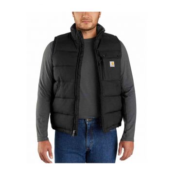 Vest barbati -  Montana - negru - puf sintetic - impermeabil - izolatie Sherpa -