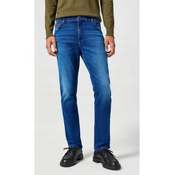 Blugi barbatesti  Texas Slim - albastru inchis - elastici - din bumbac