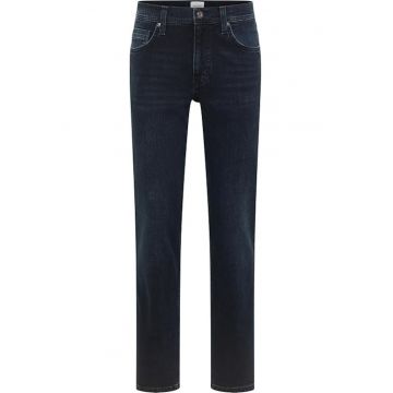 Blugi Barbati -  Washington - Slim Fit - Talie Media - Fermoar - Lungi - 5 Buzunare - Bumbac - W38-L30 US - Albastru