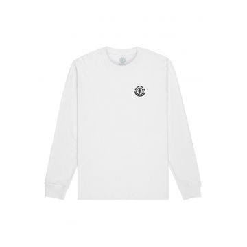 Bluza barbati -  bumbac organic - alb -