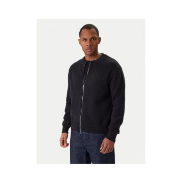 Cardigan barbati -  fermoar - acril - negru