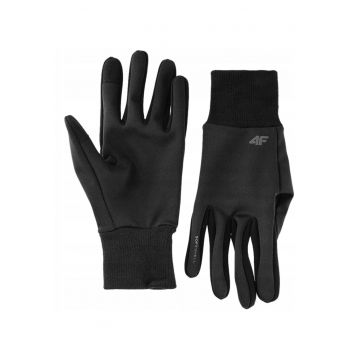Manusi unisex softshell -  Negru