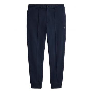 Pantaloni barbati -  bleumarin - fermoar - 59% bumbac - 41% poliester reciclat
