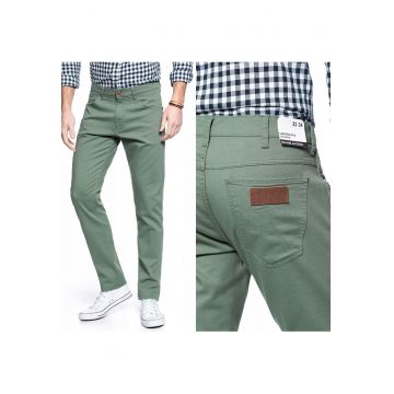 Pantaloni Barbati -  LARSTON - slim fit - verde - Verde