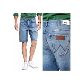 Pantaloni scurti barbati -  DENIM SHORT - albastru -