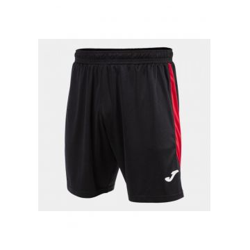 Pantaloni scurti  Glasgow - Sintetic - Negru/Rosu