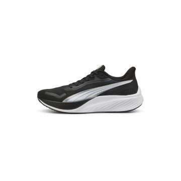 Pantofi din material textil pentru alergare - Alb/Negru/Gri deschis