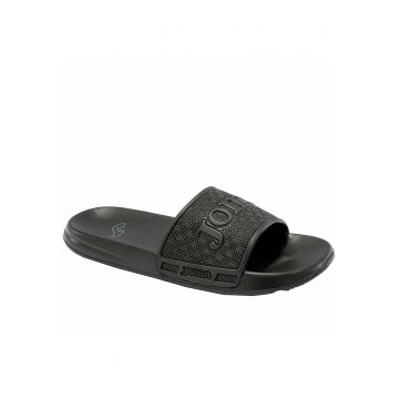 Papuci barbati S.Land SLANDS2601 -  41 EU - Negru Negru