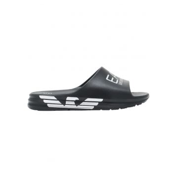 Papuci  EA7 Crusher Distance Slides 61245 - Negru/Argintiu