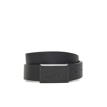 piele naturala 85  Black 002 Hugo curea barbati barbat Black 002 50555040 curea barbati barbati