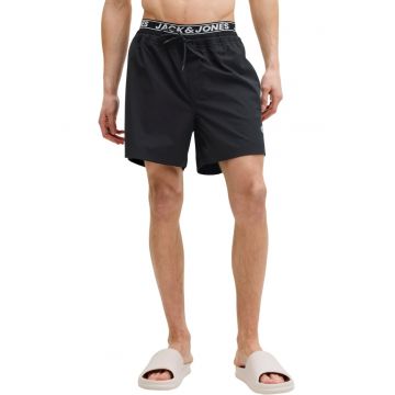 Short JACK &JONES Maui Surf Double Swim 61362 - Negru