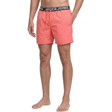 Short JACK &JONES Maui Surf Double Swim 61377 - Portocaliu