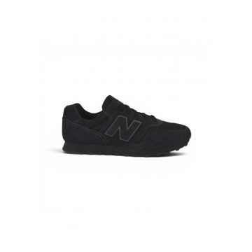 sport bărbați -  M373253 - piele suede - negru - Negru