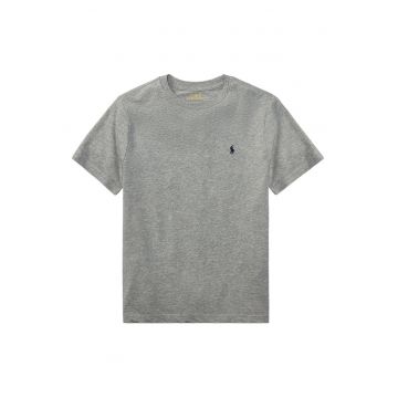 Tricou barbati  culoare gri - bumbac