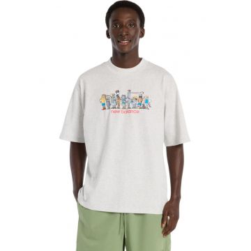 Tricou  Ghica Line Up 60795 - Gri