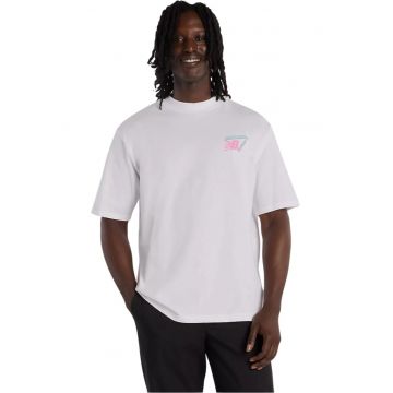 Tricou  Neon Heat Map 60808 - Alb
