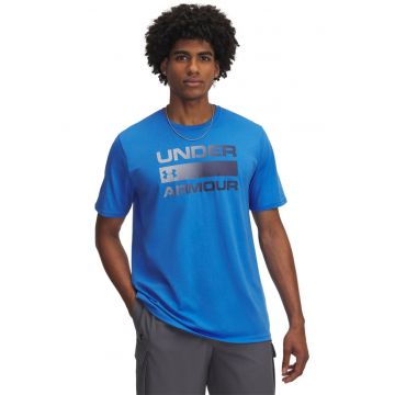 Tricou Team Issue Wordmark - Gri/Albastru