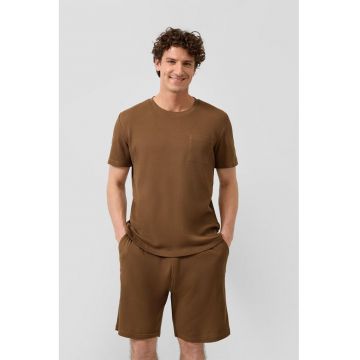 Bermude relaxed fit cu snur