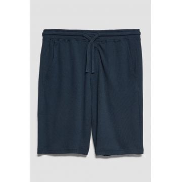 Bermude relaxed fit cu snur