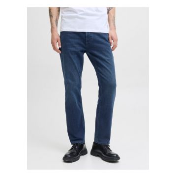 Blugi barbati CLARK - cu talie joasa si croiala Regular fit - Indigo - W38 L32