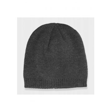 Caciula barbati  beanie - gri - dimensiune unica - material acrilic 100%