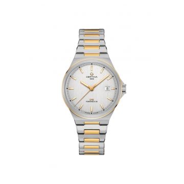 Ceas barbatesc  C043.407.22.031.00 Automatic Argintiu - Auriu