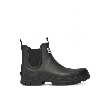 Cizme barbati -  plastic - negru