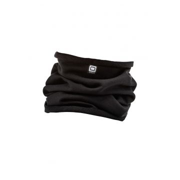 Fular circular pentru barbati -  A063 - Bumbac/Poliester - 43 x 32 cm - Negru