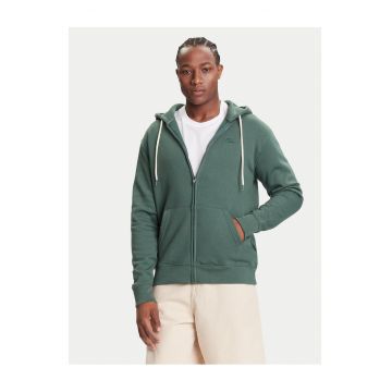Hanorac barbati  verde inchis - model cu gluga