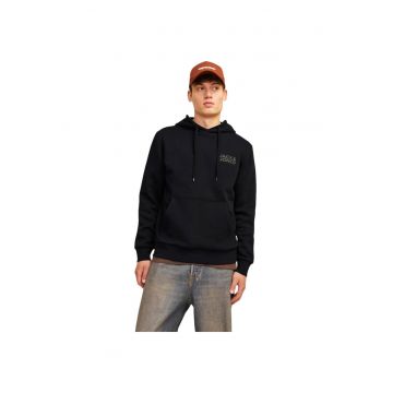 Hanorac JACK &JONES Corp Logo SP Negru - Negru