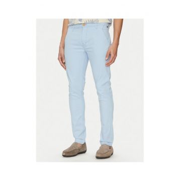 Pantaloni barbati  20703472 - Bumbac - Albastru deschis - Albastru