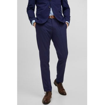 Pantaloni eleganti super slim fit - Albastru indigo