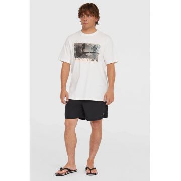 Pantaloni scurti de baie cu snur Vert - Negru