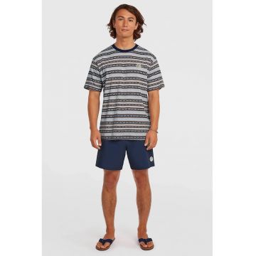 Pantaloni scurti de baie cu talie ajustabile - Albastru indigo
