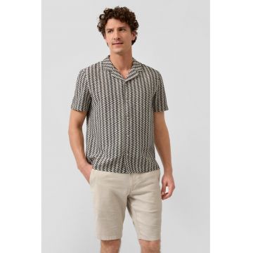 Pantaloni scurti din amestec de bumbac si in