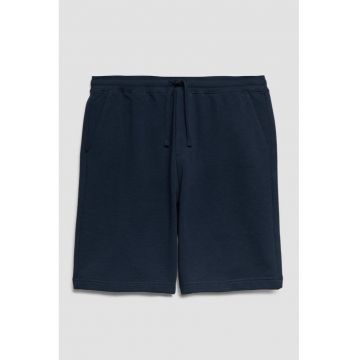 Pantaloni scurti uni de bumbac