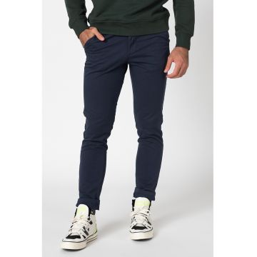 Pantaloni slim fit Marco Dave - Bleumarin
