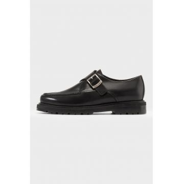 Pantofi casual de piele - Negru