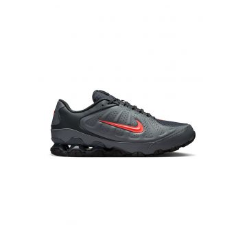 Pantofi sport REAX 8 NSW din material sintetic - Gri/Portocaliu mandarina