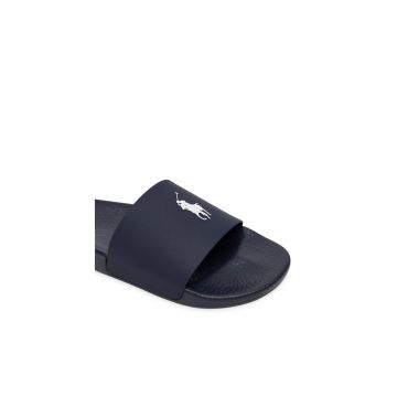 Papuci barbati -  albastru - material sintetic