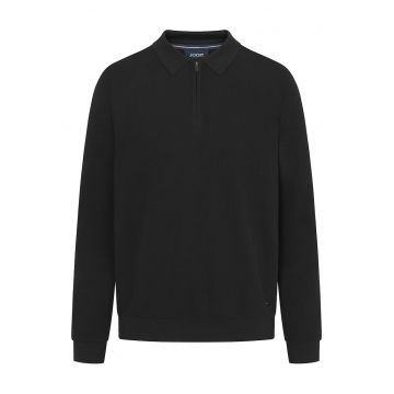 Pulover barbati  negru - cu guler