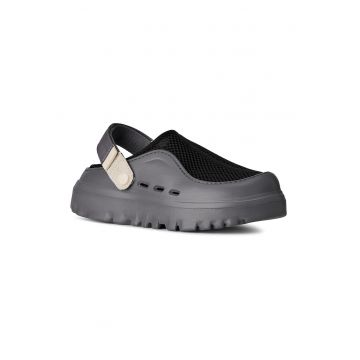 Saboti slingback PeakMod Breathe - Negru/Gri inchis