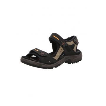 Sandale sport  Piele/ Sintetic - Negru/ Gri