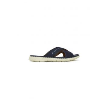 Slapi barbati  315-A3286-1469-4141 - Textil - Bleumarin - Albastru