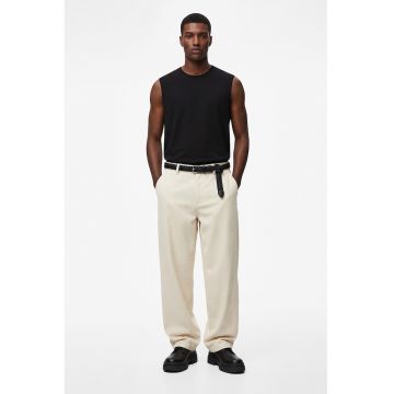 Top uni de bumbac - Negru