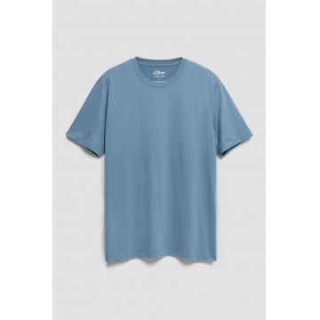 Tricou de bumbac cu logo discret